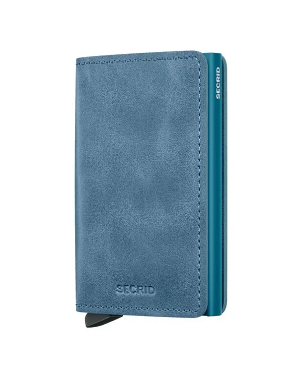 Slim Wallet Vintage Teal