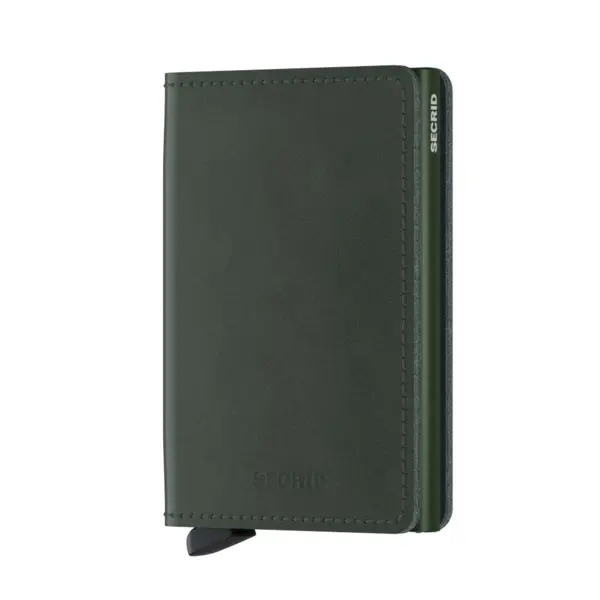 Green Slim Wallet Image