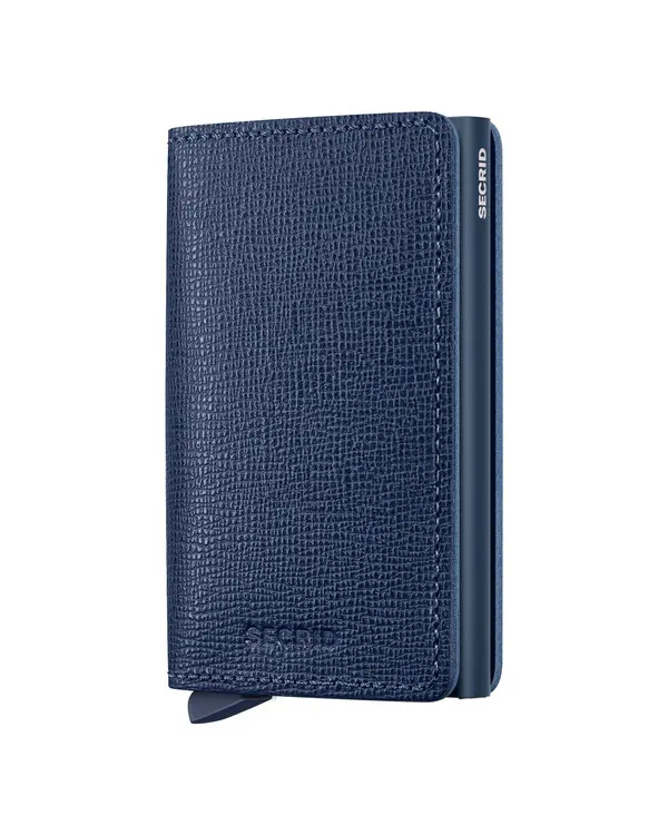 Crisple Slim Wallet - Navy