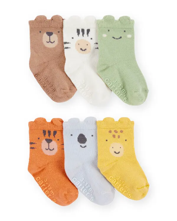Baby 6-Pack Crew Socks