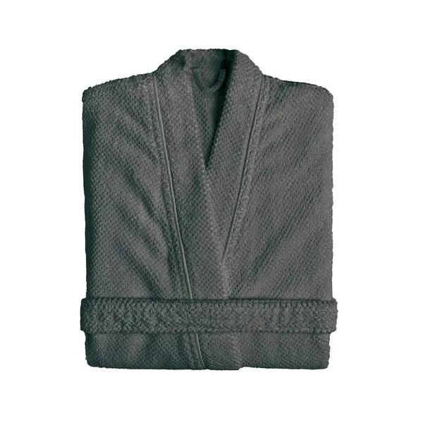 Bee Waffle Kimono Bathrobe Xl Storm