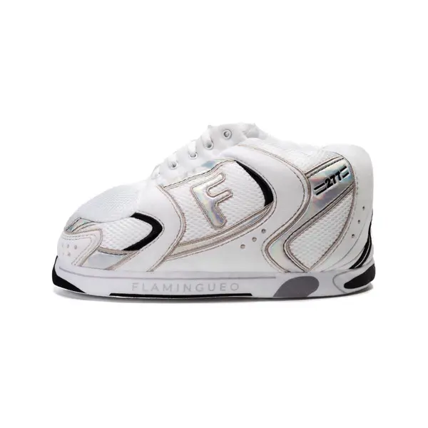 Retro Chunky White Sneaker Slipper