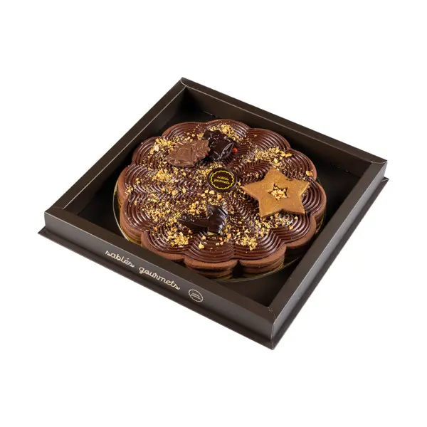 Christmas Hazelnut Sablé Tart Image