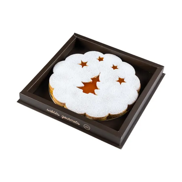 Christmas Jam Sablé Tart Image