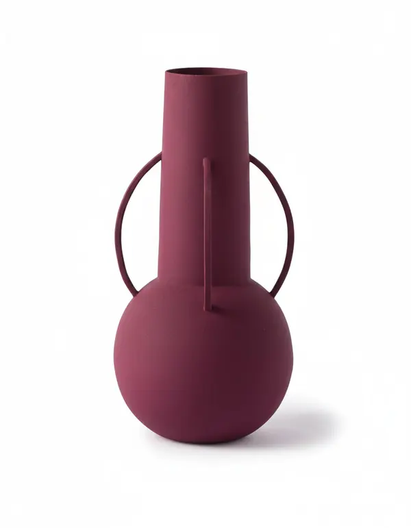 Vases Roman Burgundy