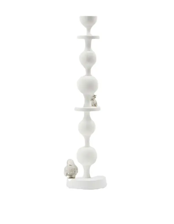 Candle Holder Climbing Pole - White XL