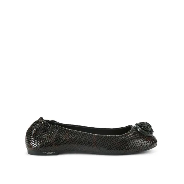Snake Printed Chelsea Ballerinas Image