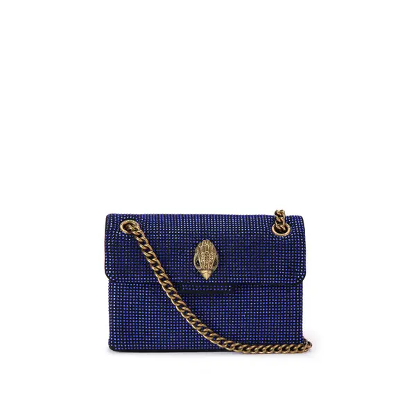 Embellished Small Kensington Crossbody Bag with Gold Chain