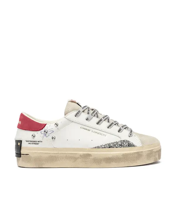 Distressed Platform Oh Girl Sneakers Image