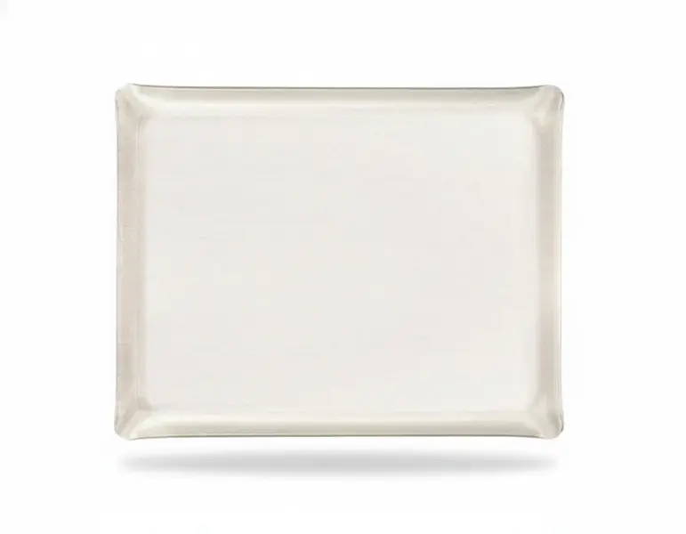 ACRYLIC TRAY 37X28CM SECRET IVORY