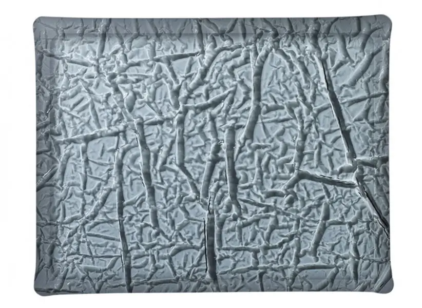 ACRYLIC TRAY 37*28cm PEARL BLACK