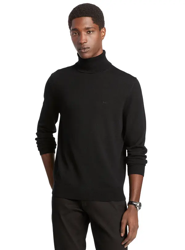 Wool Turtleneck Sweater