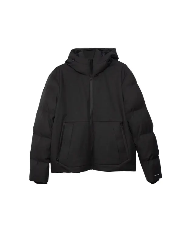 Hooded Puffer Sleeves Jacket