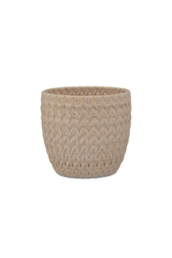 Doppiamaglia Cachepot White Gold S