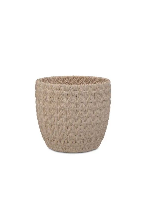 Doppiamaglia Cachepot White Gold Xs