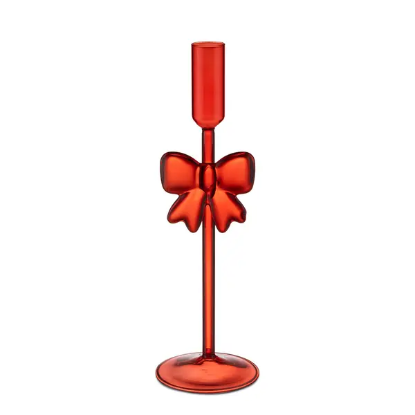 Brillafiocco Candleholder Red M