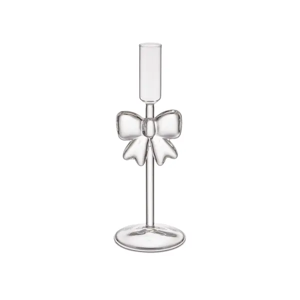 Brillafiocco Candleholder Trasparent  S
