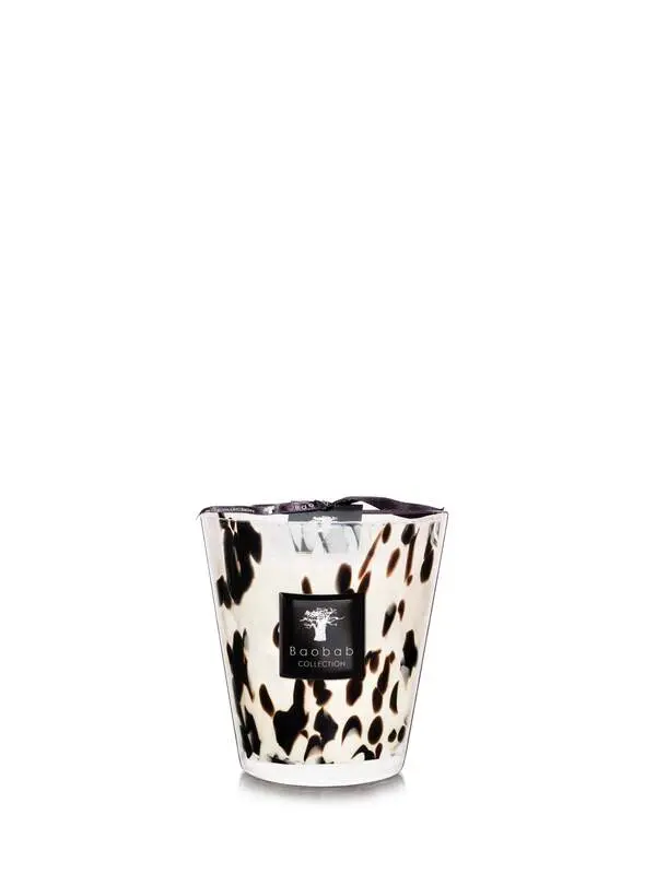 SCENTED CANDLE PEARLS BLACK 16