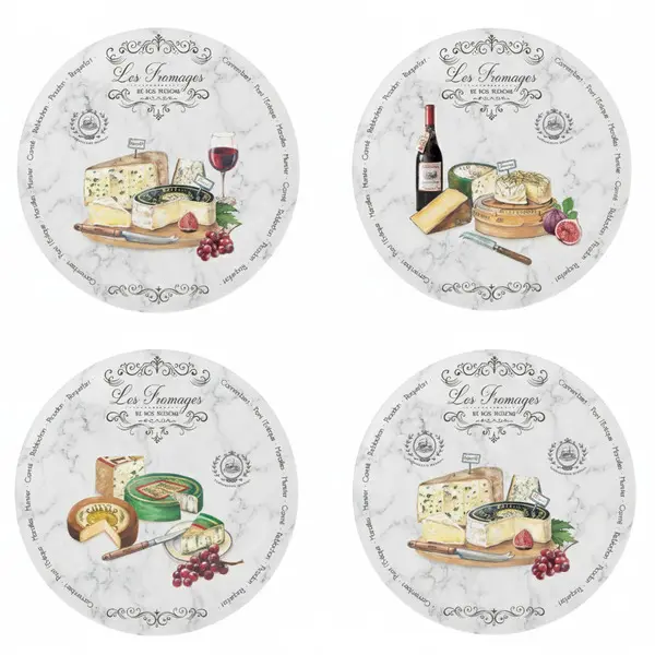 Set Of 4 - Dessert Plate 19Cm Each