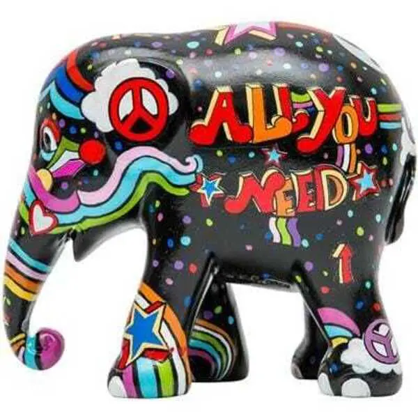 Elephant Statue All You Need is Love Image