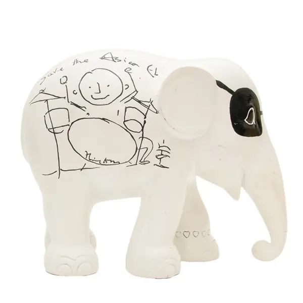 Elephant Statue Elvis 15cm