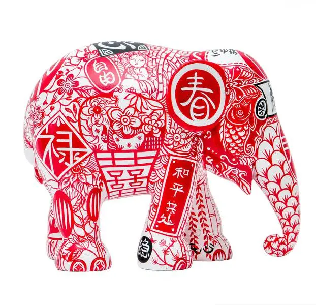 Elephant Statue Little Happy 10cm