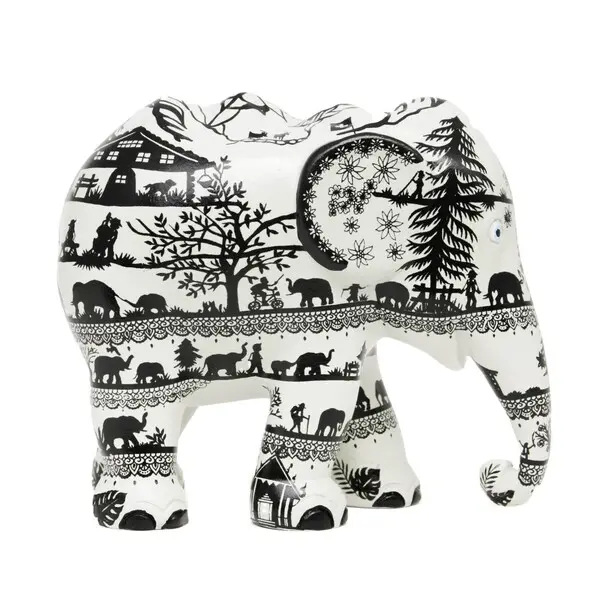 Elephant Statue The Journey 10cm