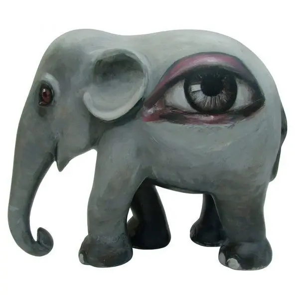 Elephant Statue The Eye of the Believer 15cm