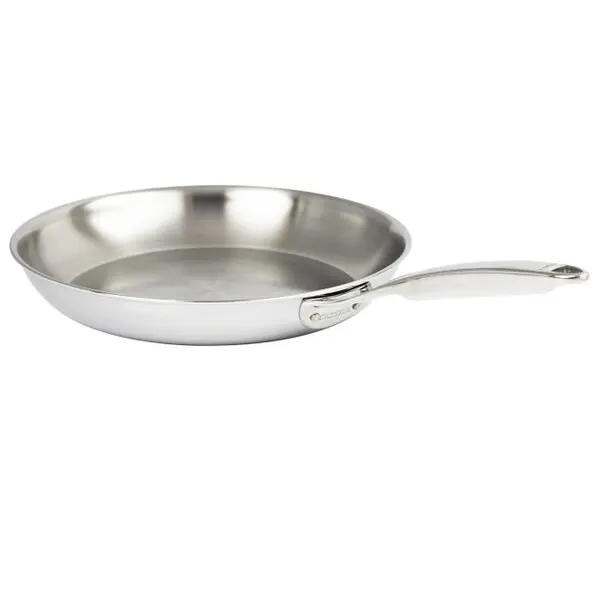 20 Cm Stainless Steel Castel Pro 5-Ply Frying Pan With Fixed Handle