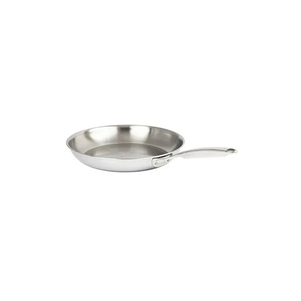 24 Cm Stainless Steel Castel Pro 5-Ply Frying Pan With Fixed Handle