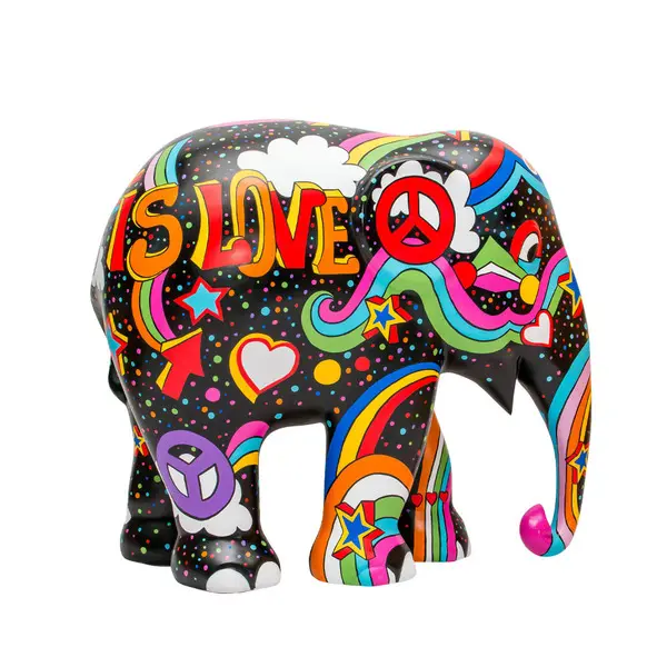 Elephant Statue All You Need is Love 15cm