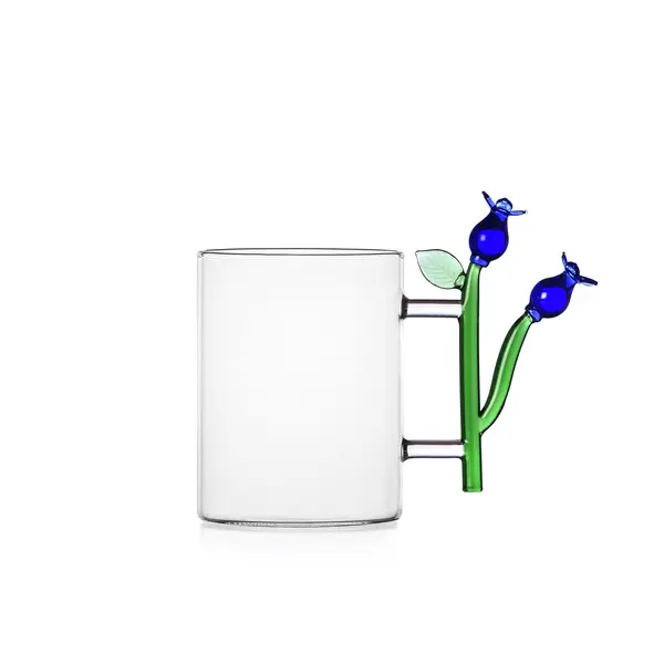 Botanica - Mug with blue Flower