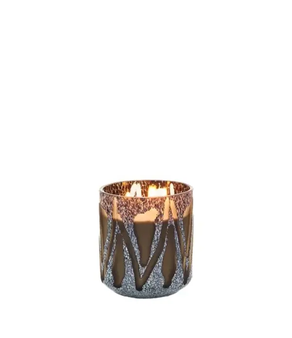 Nature Grey Zanzibar Candle 11.5X13cm Small