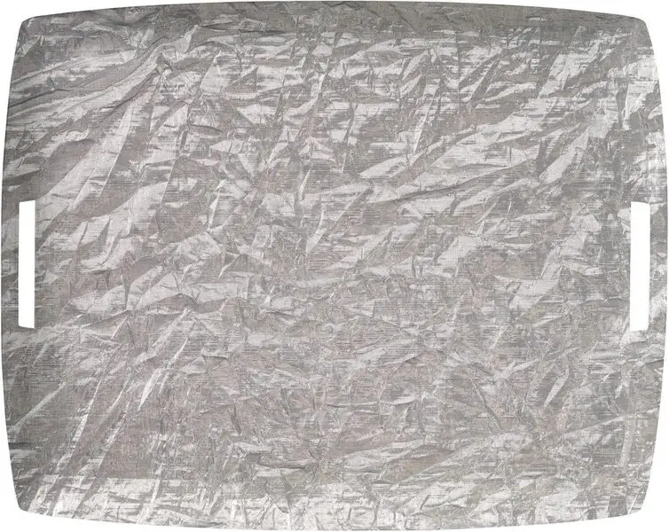 ACRYLIC TRAY  54*43cm Int. Handles