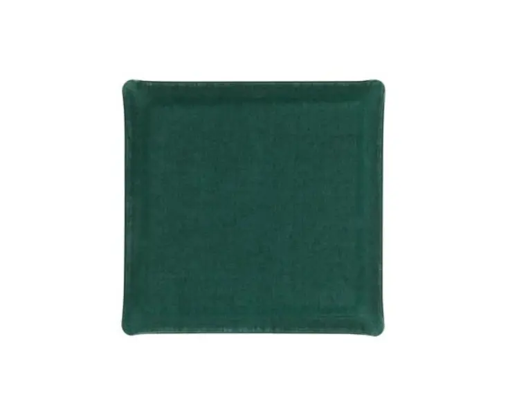 ACRYLIC TRAY 3636 LINEN GREEN EMERALD