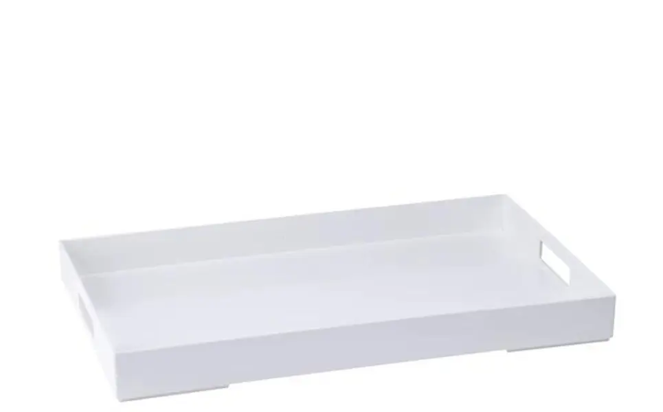 TRAY  WITH CORNERS 60x40 CM LIGHT - mélamine
