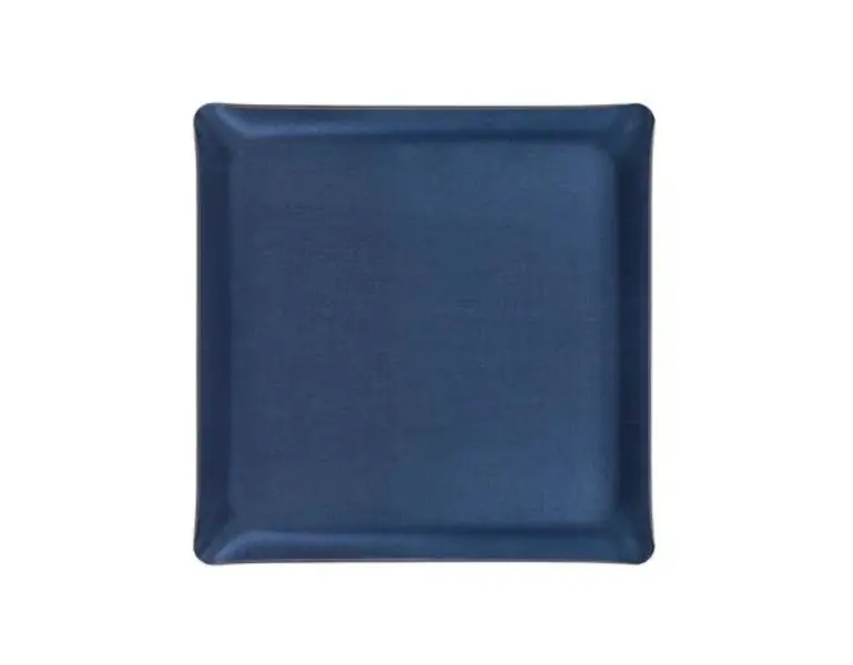 ACRYLIC TRAY 36X36CM SECRET NAVY BLUE