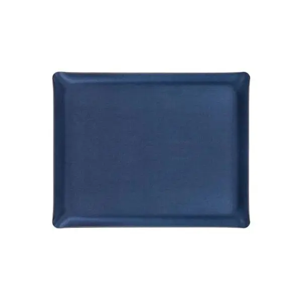 ACRYLIC TRAY 37X28CM SECRET NAVY BLUE