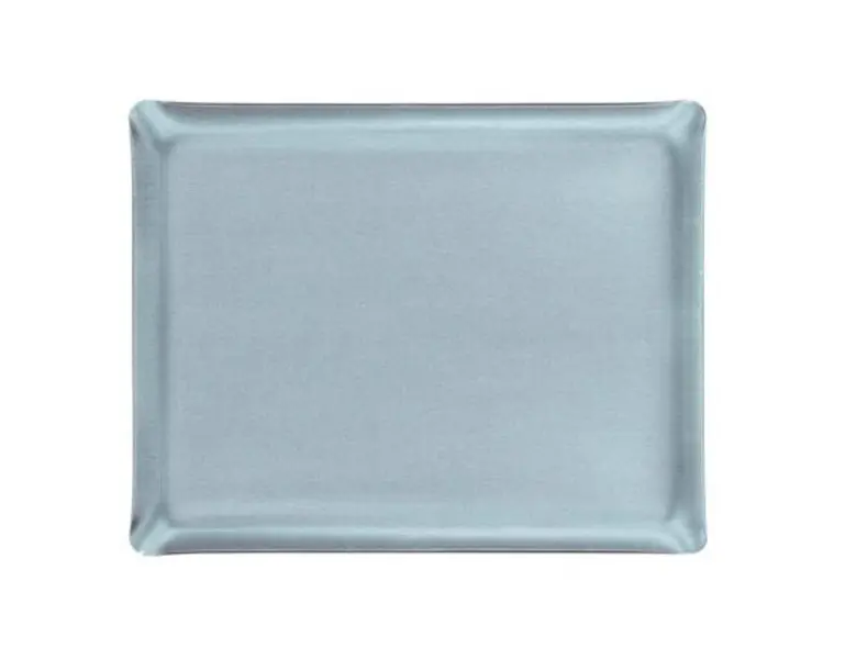 ACRYLIC TRAY 37X28CM SECRET LIGHT BLUE