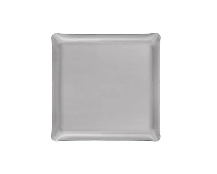 ACRYLIC TRAY 36X36CM SECRET SILVER
