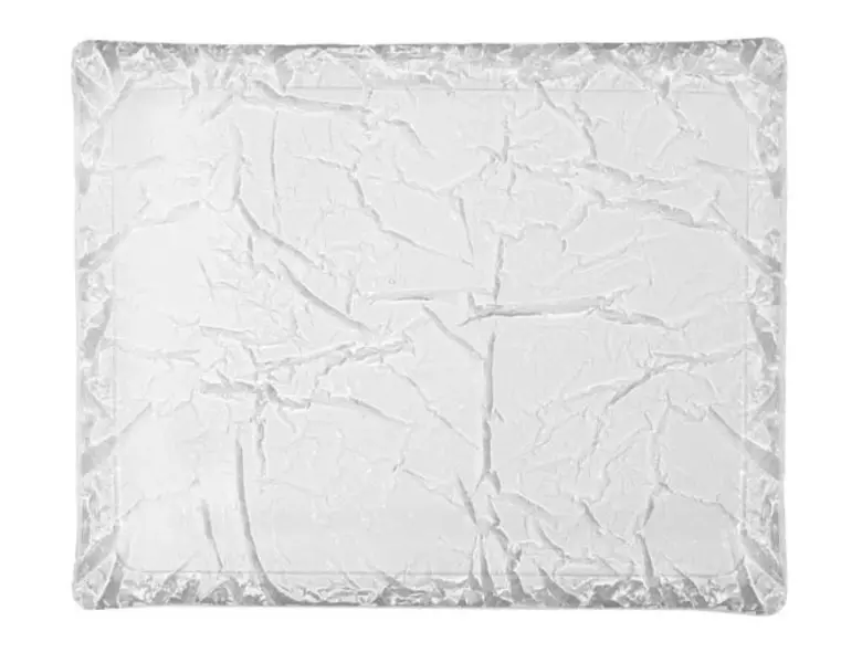 ACRYLIC TRAY 24*18cm FROSTY