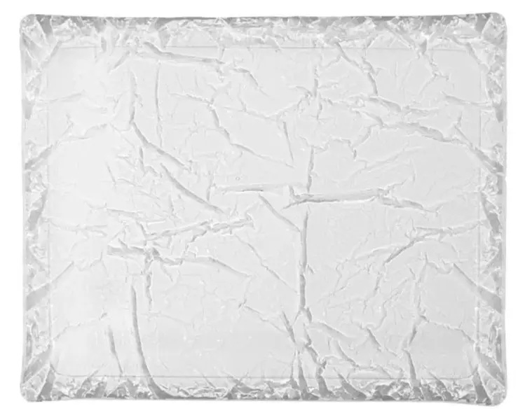 ACRYLIC TRAY 6045cm FROSTY