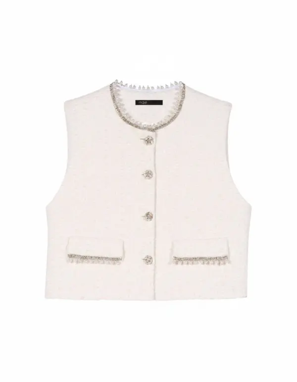 Beaded Tweed Jacket Image