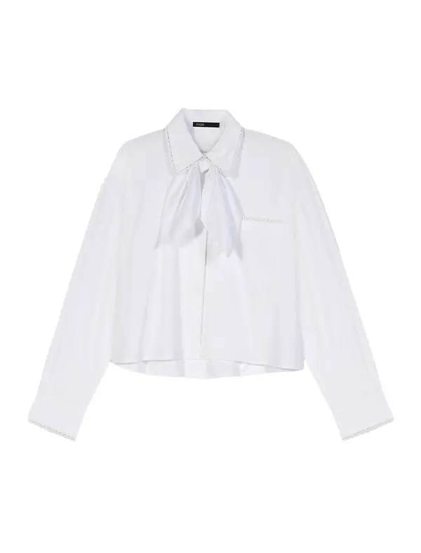 Crochet Collar Shirt