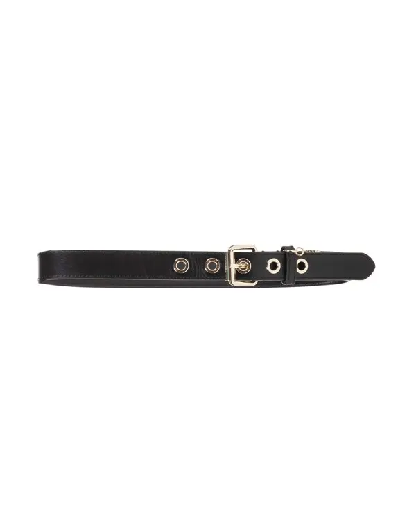 Leather Belt With Miss M Buckle