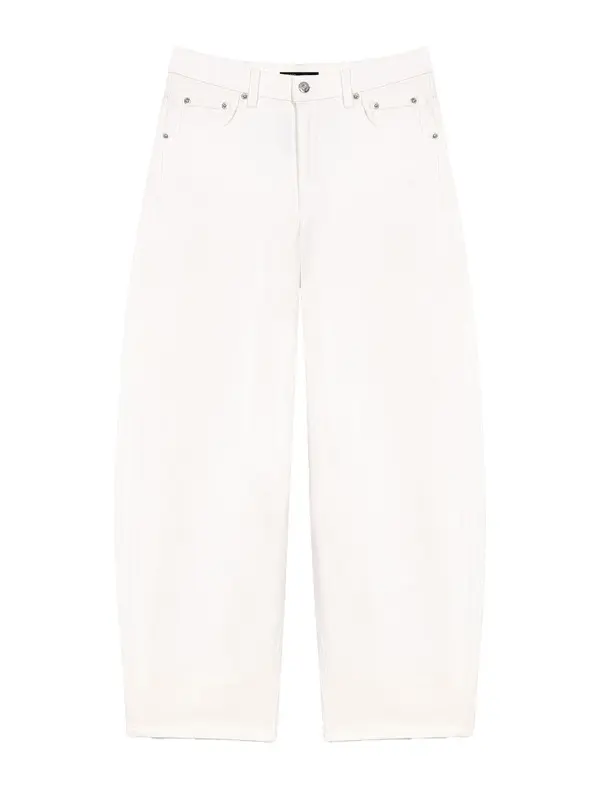 High-Waisted Loose-Fit Balloon Jeans