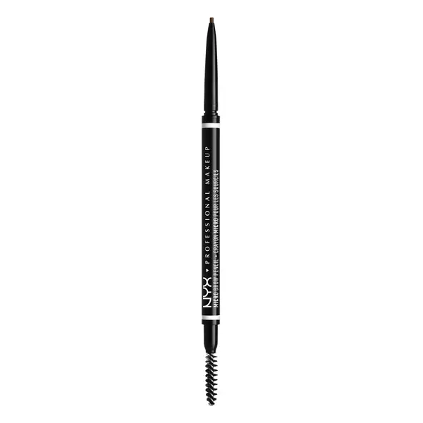 Nyx Professional Makeup Micro Brow Pencil, Ultra-Fine, Dual-Ended, Precise Eyebrow Pencil with Retractable Tip and Spoolie Brush