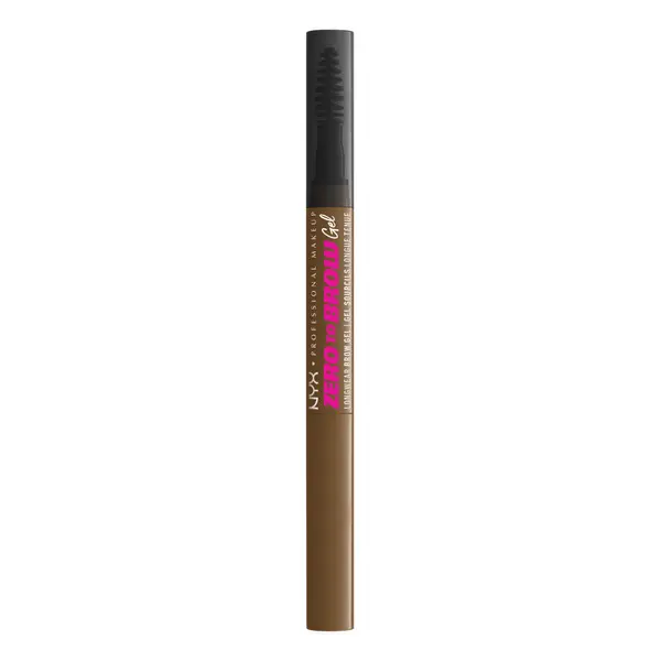 Nyx Professional Makeup Zero to Brow Longwear Brow Gel, Transfer-resistant, fade-resistant, and smudge-resistant (Vegan)