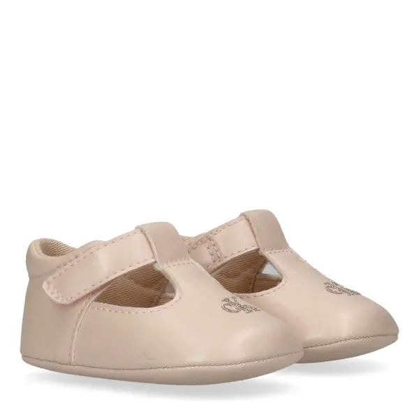 Faux Leather Soft-Sole Baby Ballerinas