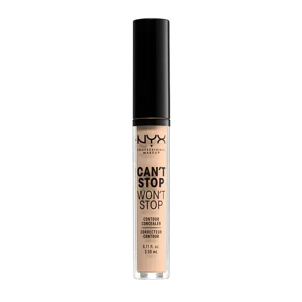Nyx Professional Makeup Can'T Stop Won'T Stop Contour Concealer, 24H Full Coverage Matte Finish
